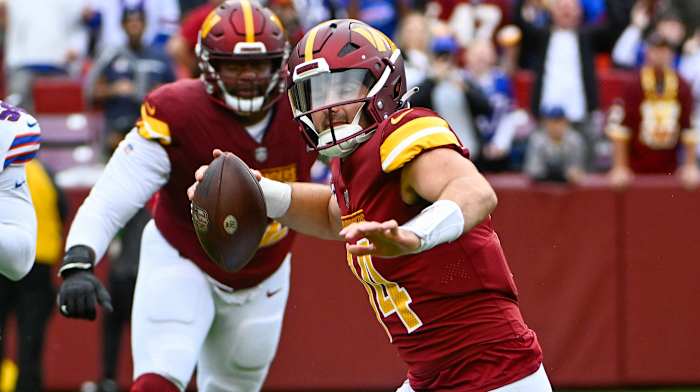 Commanders QB Sam Howell